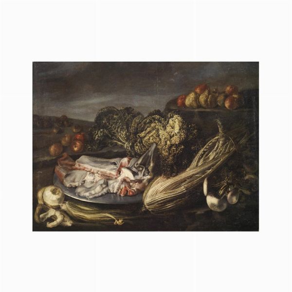 Scuola dell'Italia settentrionale, sec. XVII  - Asta ARCADE | DIPINTI DAL SECOLO XVI AL XVIII - Associazione Nazionale - Case d'Asta italiane