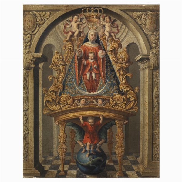 Scuola iberica, sec. XVII  - Asta ARCADE | DIPINTI DAL SECOLO XVI AL XVIII - Associazione Nazionale - Case d'Asta italiane