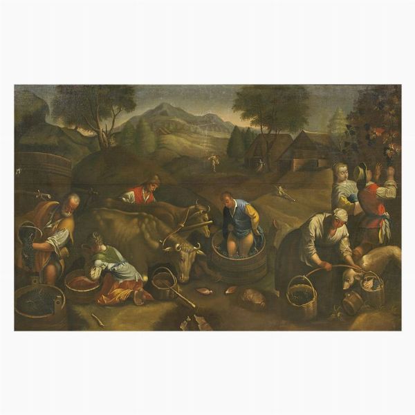 Bottega dei Bassano, sec. XVII  - Asta ARCADE | DIPINTI DAL SECOLO XVI AL XVIII - Associazione Nazionale - Case d'Asta italiane