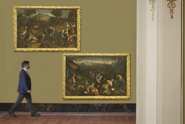 Bottega dei Bassano, sec. XVII  - Asta ARCADE | DIPINTI DAL SECOLO XVI AL XVIII - Associazione Nazionale - Case d'Asta italiane