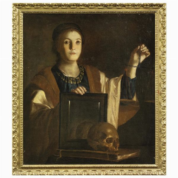 Artista caravaggesco, sec. XVII  - Asta ARCADE | DIPINTI DAL SECOLO XVI AL XVIII - Associazione Nazionale - Case d'Asta italiane