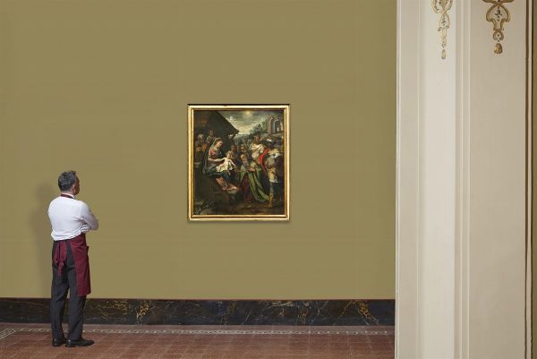 Artista lombardo veneto, sec. XVII  - Asta ARCADE | DIPINTI DAL SECOLO XVI AL XVIII - Associazione Nazionale - Case d'Asta italiane