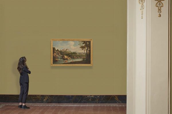 Scuola romana, sec. XVIII  - Asta ARCADE | DIPINTI DAL SECOLO XVI AL XVIII - Associazione Nazionale - Case d'Asta italiane