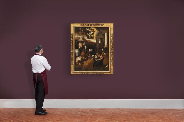 Scuola romana, sec. XVII  - Asta ARCADE | DIPINTI DAL SECOLO XVI AL XVIII - Associazione Nazionale - Case d'Asta italiane