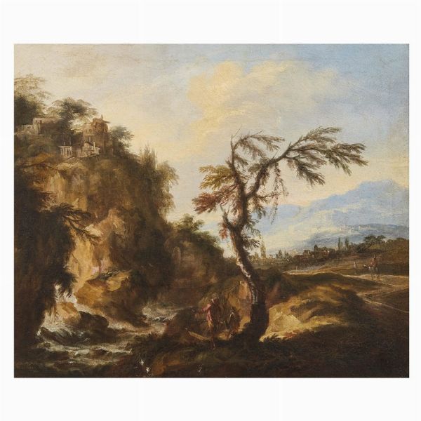 Scuola veneta, sec. XVII/XVIII  - Asta ARCADE | DIPINTI DAL SECOLO XVI AL XVIII - Associazione Nazionale - Case d'Asta italiane