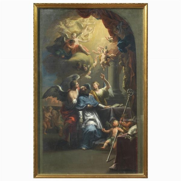 Scuola Lombarda, sec. XVIII  - Asta ARCADE | DIPINTI DAL SECOLO XVI AL XVIII - Associazione Nazionale - Case d'Asta italiane