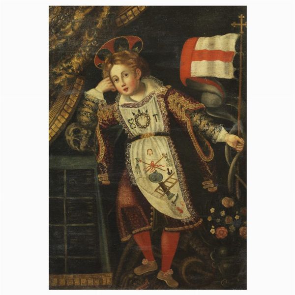 Scuola senese, sec. XVII  - Asta ARCADE | DIPINTI DAL SECOLO XVI AL XVIII - Associazione Nazionale - Case d'Asta italiane