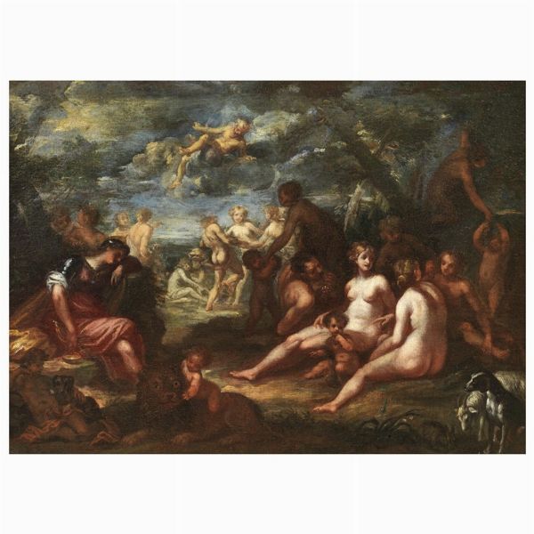 Scuola toscana, sec. XVII  - Asta ARCADE | DIPINTI DAL SECOLO XVI AL XVIII - Associazione Nazionale - Case d'Asta italiane