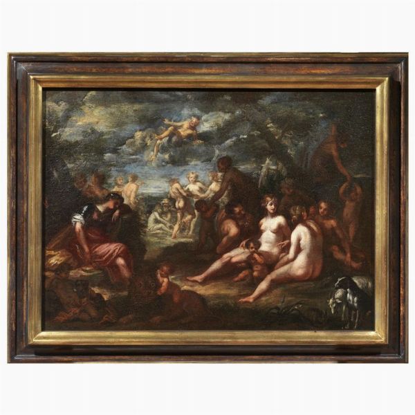 Scuola toscana, sec. XVII  - Asta ARCADE | DIPINTI DAL SECOLO XVI AL XVIII - Associazione Nazionale - Case d'Asta italiane