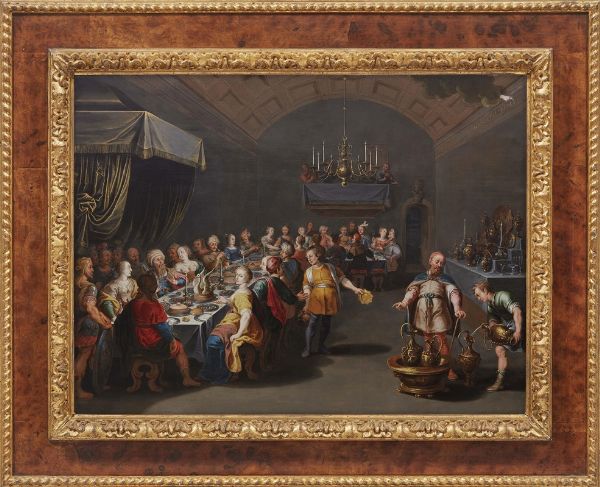 Attribuito a Frans Francken II il giovane  - Asta ARCADE | DIPINTI DAL SECOLO XVI AL XVIII - Associazione Nazionale - Case d'Asta italiane