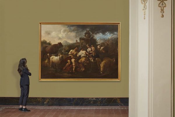 Philipp Peter Roos, detto     Rosa da Tivoli  - Asta ARCADE | DIPINTI DAL SECOLO XVI AL XVIII - Associazione Nazionale - Case d'Asta italiane