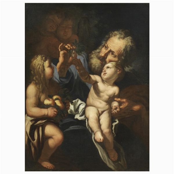 Scuola romana, sec. XVII  - Asta ARCADE | DIPINTI DAL SECOLO XVI AL XVIII - Associazione Nazionale - Case d'Asta italiane