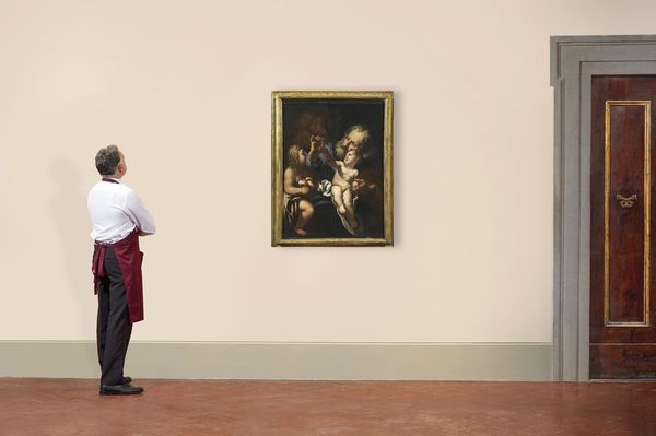 Scuola romana, sec. XVII  - Asta ARCADE | DIPINTI DAL SECOLO XVI AL XVIII - Associazione Nazionale - Case d'Asta italiane