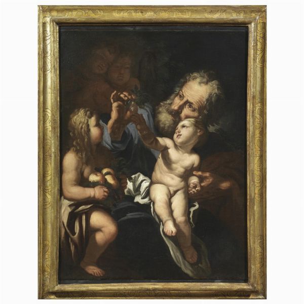 Scuola romana, sec. XVII  - Asta ARCADE | DIPINTI DAL SECOLO XVI AL XVIII - Associazione Nazionale - Case d'Asta italiane