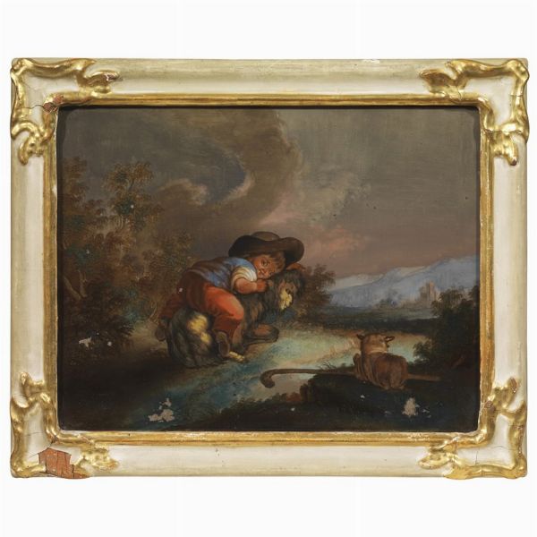 Scuola veneta sec. XVIII  - Asta ARCADE | DIPINTI DAL SECOLO XVI AL XVIII - Associazione Nazionale - Case d'Asta italiane