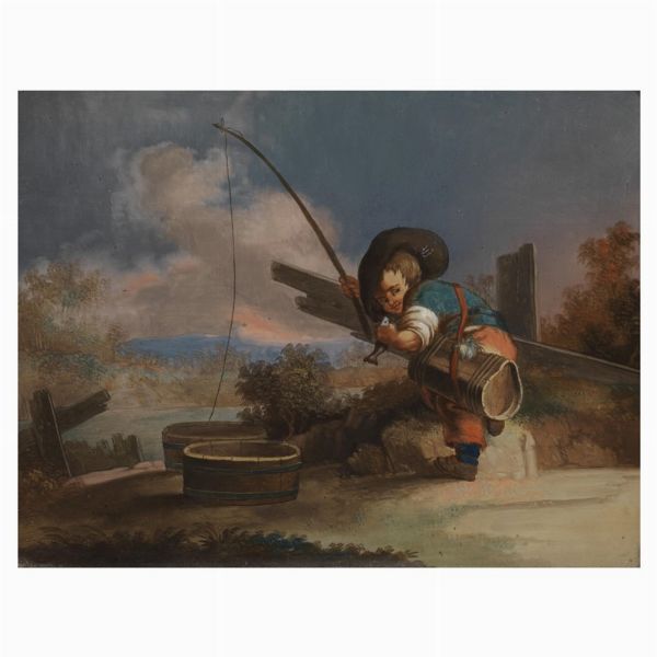 Scuola veneta sec. XVIII  - Asta ARCADE | DIPINTI DAL SECOLO XVI AL XVIII - Associazione Nazionale - Case d'Asta italiane