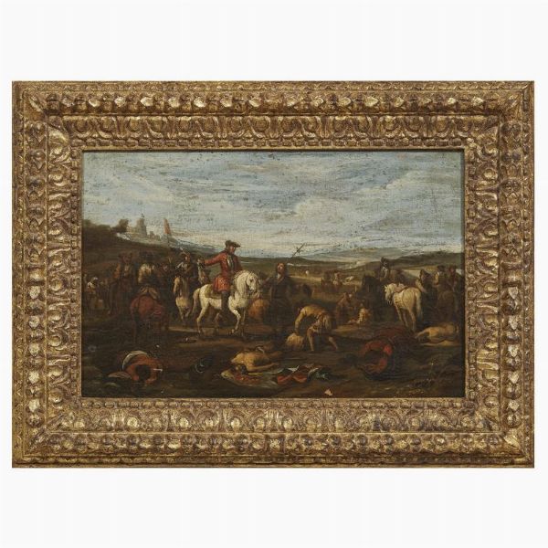 Scuola romana, inizio sec. XVIII  - Asta ARCADE | DIPINTI DAL SECOLO XVI AL XVIII - Associazione Nazionale - Case d'Asta italiane