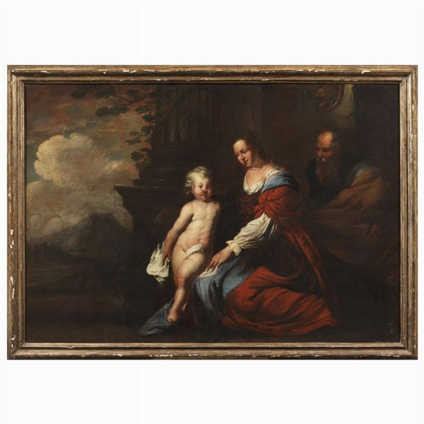 Scuola fiamminga, sec. XVII  - Asta ARCADE | DIPINTI DAL SECOLO XVI AL XVIII - Associazione Nazionale - Case d'Asta italiane