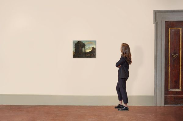 Cerchia di Leonard Bramer, sec. XVII  - Asta ARCADE | DIPINTI DAL SECOLO XVI AL XVIII - Associazione Nazionale - Case d'Asta italiane