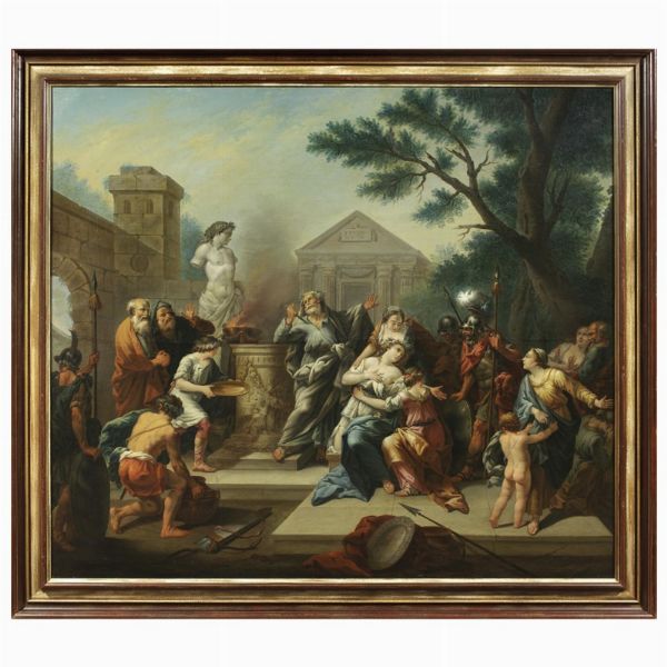 Scuola francese, secc. XVIII-XIX  - Asta ARCADE | DIPINTI DAL SECOLO XVI AL XVIII - Associazione Nazionale - Case d'Asta italiane