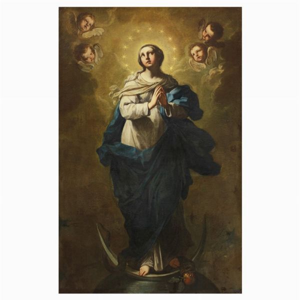 Scuola emiliana, sec. XVII  - Asta ARCADE | DIPINTI DAL SECOLO XVI AL XVIII - Associazione Nazionale - Case d'Asta italiane