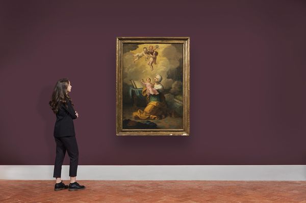 Scuola napoletana, sec. XVIII  - Asta ARCADE | DIPINTI DAL SECOLO XVI AL XVIII - Associazione Nazionale - Case d'Asta italiane