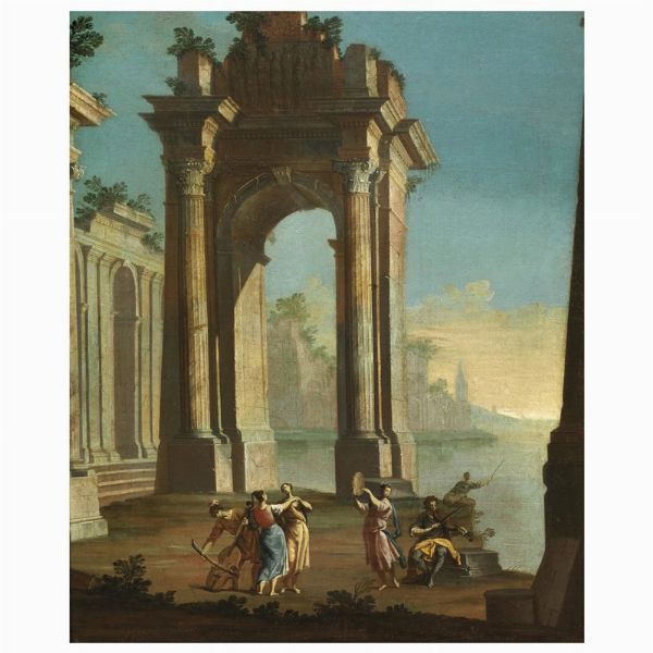 Scuola emiliana, sec. XVIII  - Asta ARCADE | DIPINTI DAL SECOLO XVI AL XVIII - Associazione Nazionale - Case d'Asta italiane