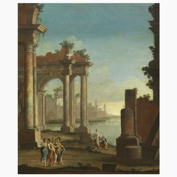 Scuola emiliana, sec. XVIII  - Asta ARCADE | DIPINTI DAL SECOLO XVI AL XVIII - Associazione Nazionale - Case d'Asta italiane