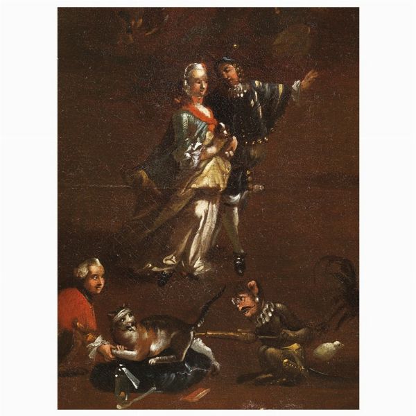 Artista lombardo-veneto, sec. XVIII  - Asta ARCADE | DIPINTI DAL SECOLO XVI AL XVIII - Associazione Nazionale - Case d'Asta italiane