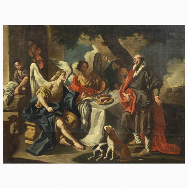 Scuola napoletana sec. XVIII  - Asta ARCADE | DIPINTI DAL SECOLO XVI AL XVIII - Associazione Nazionale - Case d'Asta italiane