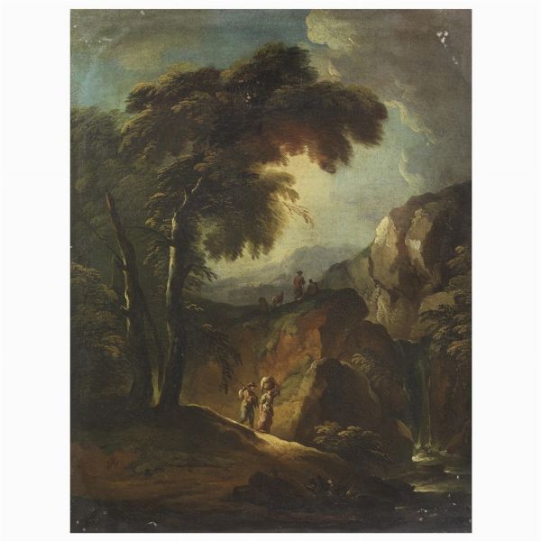 Scuola veneta, sec. XVIII  - Asta ARCADE | DIPINTI DAL SECOLO XVI AL XVIII - Associazione Nazionale - Case d'Asta italiane