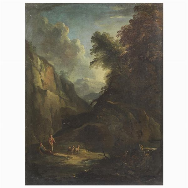 Scuola veneta, sec. XVIII  - Asta ARCADE | DIPINTI DAL SECOLO XVI AL XVIII - Associazione Nazionale - Case d'Asta italiane