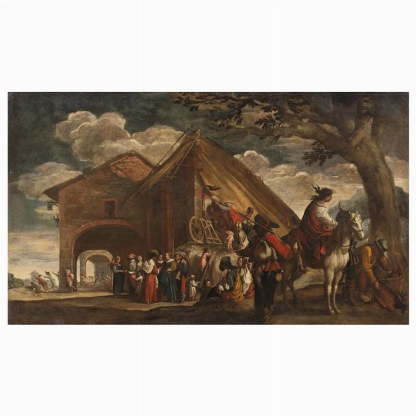 Artista nordico attivo in Italia, secolo XVII  - Asta ARCADE | DIPINTI DAL SECOLO XVI AL XVIII - Associazione Nazionale - Case d'Asta italiane