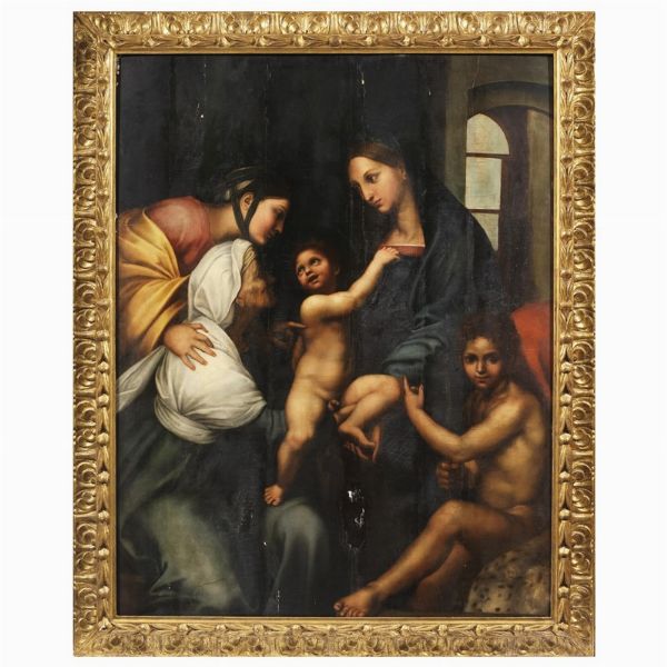Da Raffaello, secolo XVIII  - Asta ARCADE | DIPINTI DAL SECOLO XVI AL XVIII - Associazione Nazionale - Case d'Asta italiane
