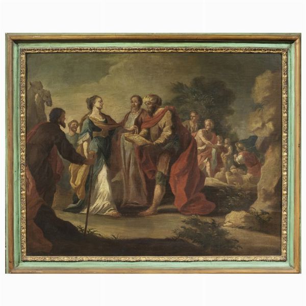 Scuola napoletana sec. XVIII  - Asta ARCADE | DIPINTI DAL SECOLO XVI AL XVIII - Associazione Nazionale - Case d'Asta italiane