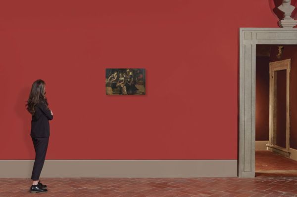 Scuola emiliana, sec. XVI  - Asta ARCADE | DIPINTI DAL SECOLO XVI AL XVIII - Associazione Nazionale - Case d'Asta italiane