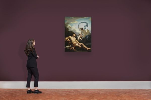 Scuola romana, sec. XVIII  - Asta ARCADE | DIPINTI DAL SECOLO XVI AL XVIII - Associazione Nazionale - Case d'Asta italiane