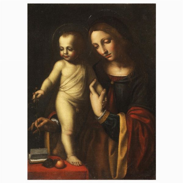 Scuola lombarda, sec. XVII  - Asta ARCADE | DIPINTI DAL SECOLO XVI AL XVIII - Associazione Nazionale - Case d'Asta italiane