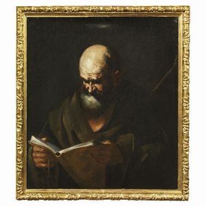 Scuola napoletana, seconda met&agrave; sec. XVII  - Asta ARCADE | DIPINTI DAL SECOLO XVI AL XVIII - Associazione Nazionale - Case d'Asta italiane