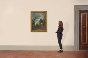 Scuola romana, sec. XVIII  - Asta ARCADE | DIPINTI DAL SECOLO XVI AL XVIII - Associazione Nazionale - Case d'Asta italiane