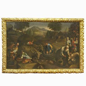 Bottega dei Bassano, sec. XVII  - Asta ARCADE | DIPINTI DAL SECOLO XVI AL XVIII - Associazione Nazionale - Case d'Asta italiane