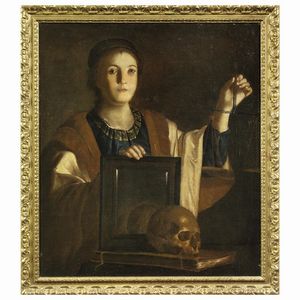 Artista caravaggesco, sec. XVII  - Asta ARCADE | DIPINTI DAL SECOLO XVI AL XVIII - Associazione Nazionale - Case d'Asta italiane