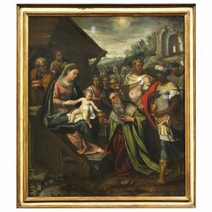 Artista lombardo veneto, sec. XVII  - Asta ARCADE | DIPINTI DAL SECOLO XVI AL XVIII - Associazione Nazionale - Case d'Asta italiane