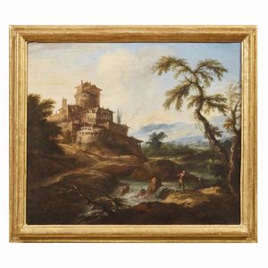 Scuola veneta, sec. XVII/XVIII  - Asta ARCADE | DIPINTI DAL SECOLO XVI AL XVIII - Associazione Nazionale - Case d'Asta italiane