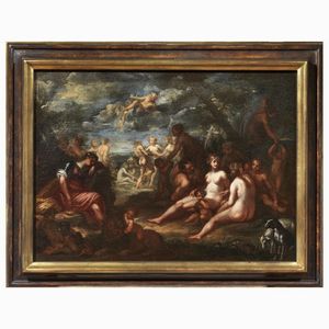 Scuola toscana, sec. XVII  - Asta ARCADE | DIPINTI DAL SECOLO XVI AL XVIII - Associazione Nazionale - Case d'Asta italiane