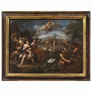 Scuola toscana, sec. XVII  - Asta ARCADE | DIPINTI DAL SECOLO XVI AL XVIII - Associazione Nazionale - Case d'Asta italiane