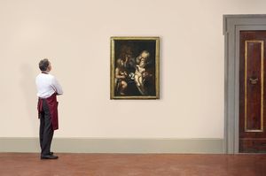 Scuola romana, sec. XVII  - Asta ARCADE | DIPINTI DAL SECOLO XVI AL XVIII - Associazione Nazionale - Case d'Asta italiane