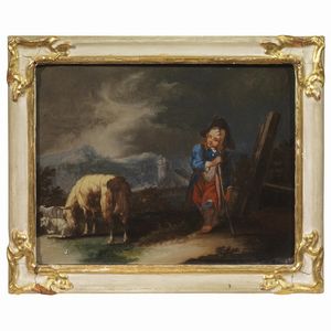 Scuola veneta sec. XVIII  - Asta ARCADE | DIPINTI DAL SECOLO XVI AL XVIII - Associazione Nazionale - Case d'Asta italiane