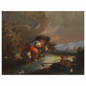 Scuola veneta sec. XVIII  - Asta ARCADE | DIPINTI DAL SECOLO XVI AL XVIII - Associazione Nazionale - Case d'Asta italiane