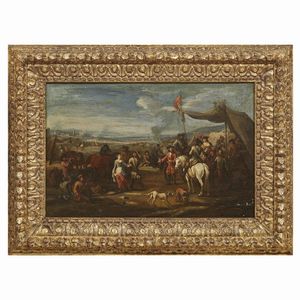 Scuola romana, inizio sec. XVIII  - Asta ARCADE | DIPINTI DAL SECOLO XVI AL XVIII - Associazione Nazionale - Case d'Asta italiane